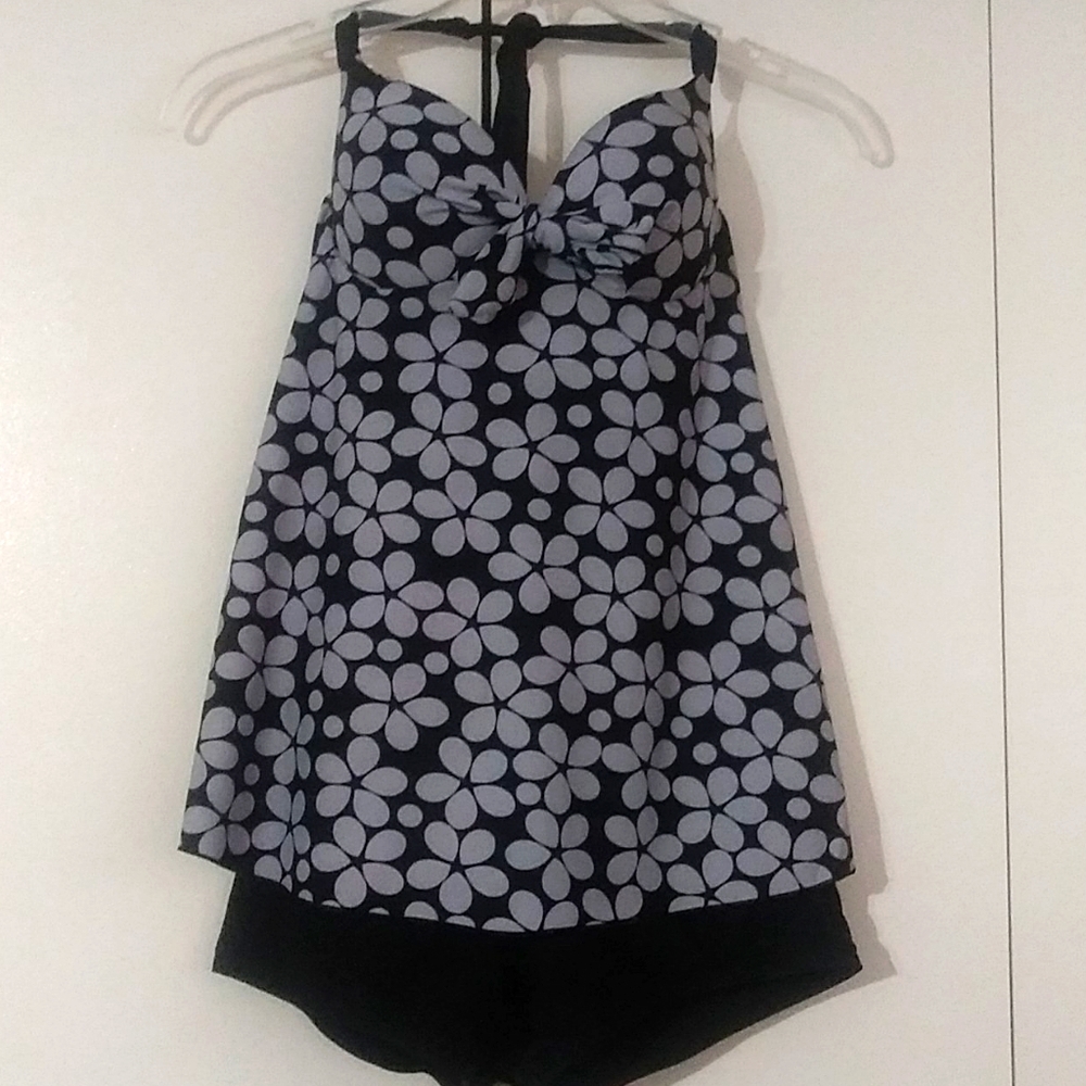 Womens one piece halter swimsuit